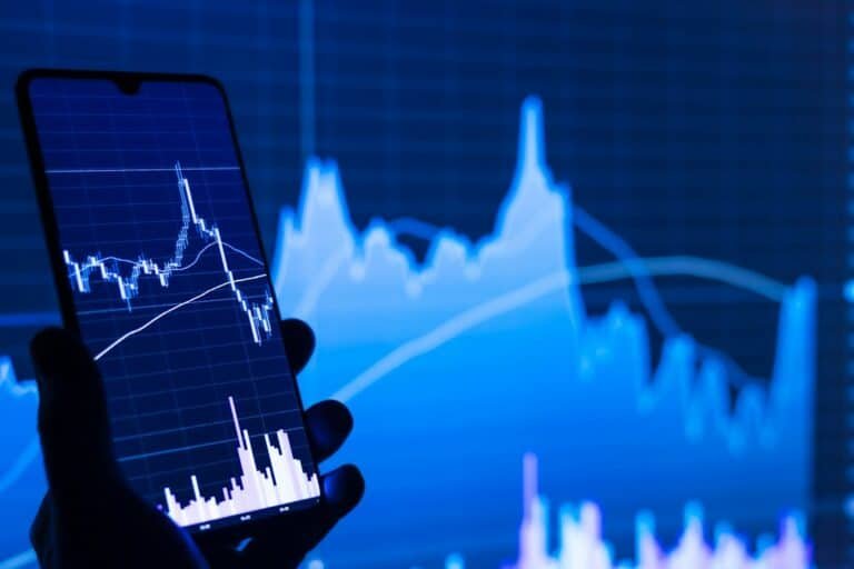 Illustrative financial market image for an index fund explainer