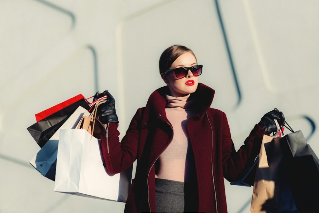 Illustrative retail shopping image for lifestyle spending