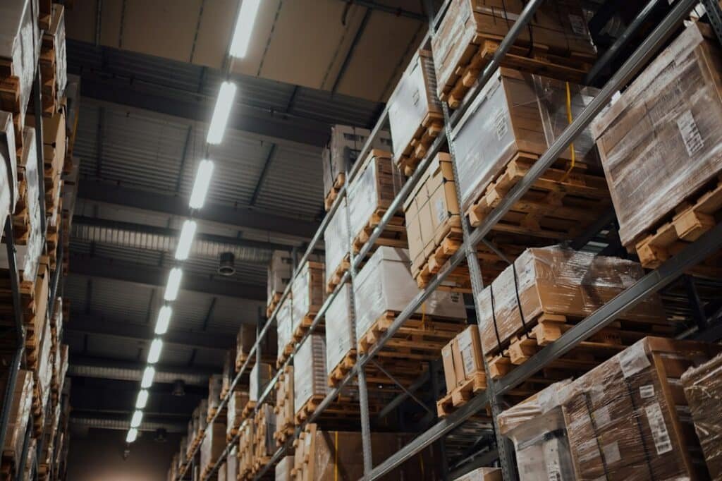 Illustrative warehouse inventory for cash conversion cycle discussion